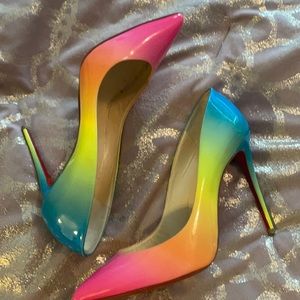 Christian louboutin follies multicolor size 41